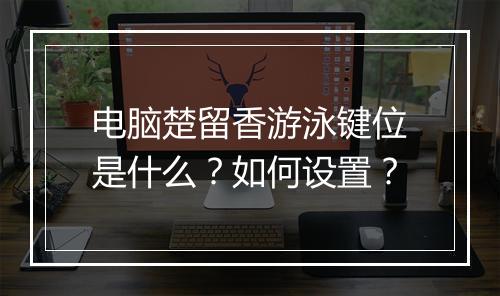 电脑楚留香游泳键位是什么？如何设置？