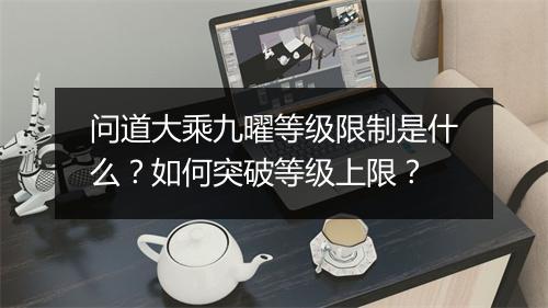 问道大乘九曜等级限制是什么?如何突破等级上限?