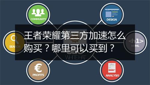 王者荣耀第三方加速怎么购买？哪里可以买到？