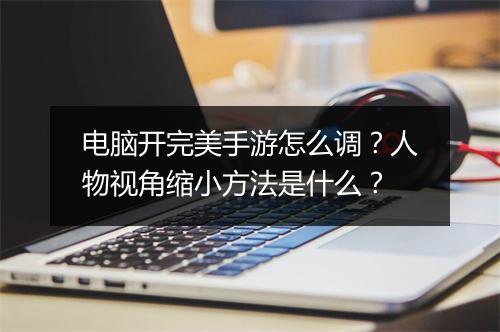 电脑开完美手游怎么调？人物视角缩小方法是什么？
