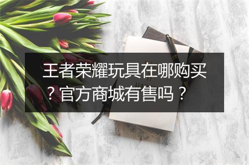 王者荣耀玩具在哪购买？官方商城有售吗？