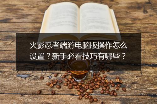 火影忍者端游电脑版操作怎么设置？新手必看技巧有哪些？