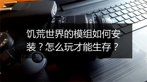 饥荒世界的模组如何安装？怎么玩才能生存？