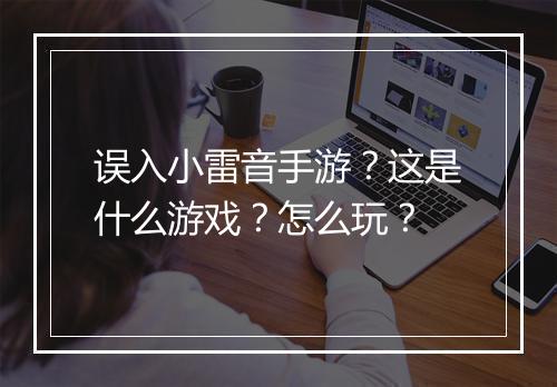 误入小雷音手游？这是什么游戏？怎么玩？