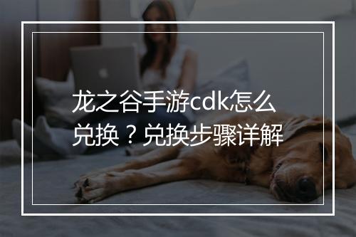 龙之谷手游cdk怎么兑换？兑换步骤详解