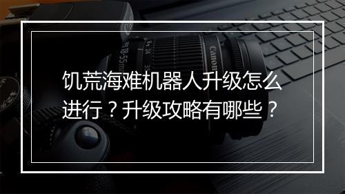 饥荒海难机器人升级怎么进行？升级攻略有哪些？