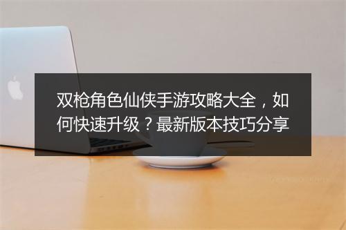 双枪角色仙侠手游攻略大全，如何快速升级？最新版本技巧分享