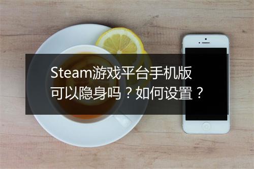 Steam游戏平台手机版可以隐身吗?如何设置?