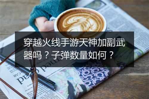 穿越火线手游天神加副武器吗?子弹数量如何?
